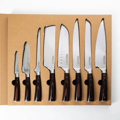 Timberjacks Kitchen Knives Set - 8 Parts - timberjacks.store