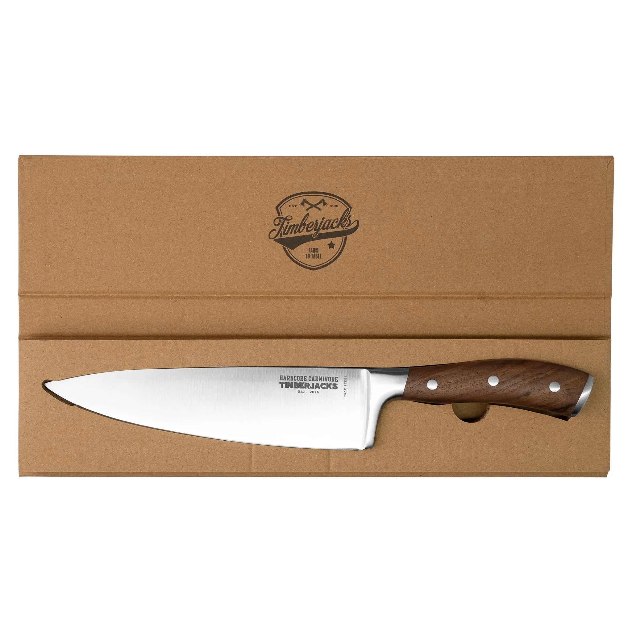 Timberjacks Stainless Steel Chef´s Knife - timberjacks.store