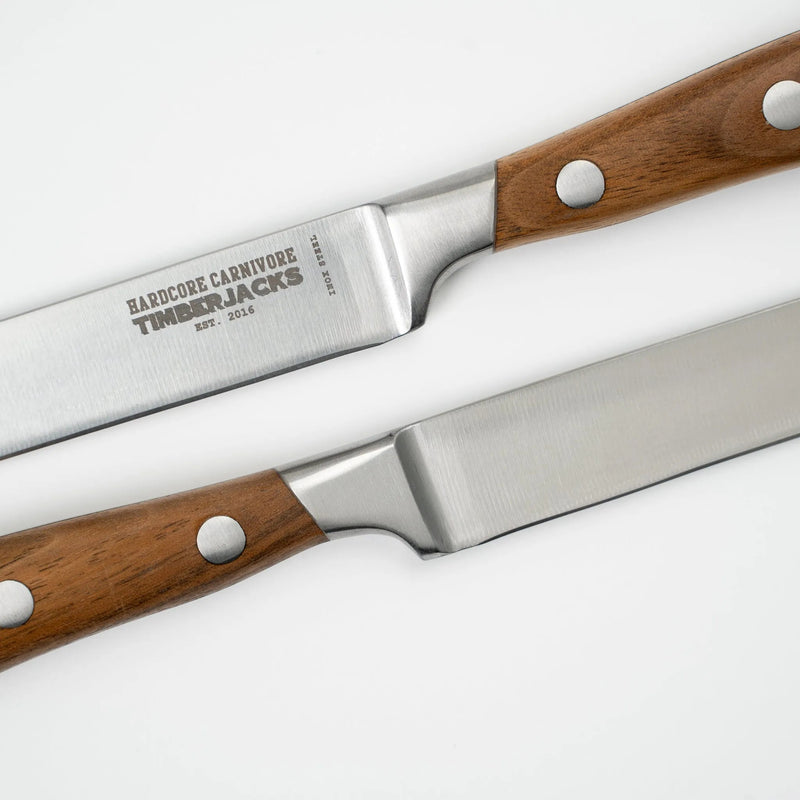Timberjacks Steak Knives Set - 6 Parts - timberjacks.store