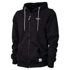 Zip Hoodie Basic Nero - timberjacks.store
