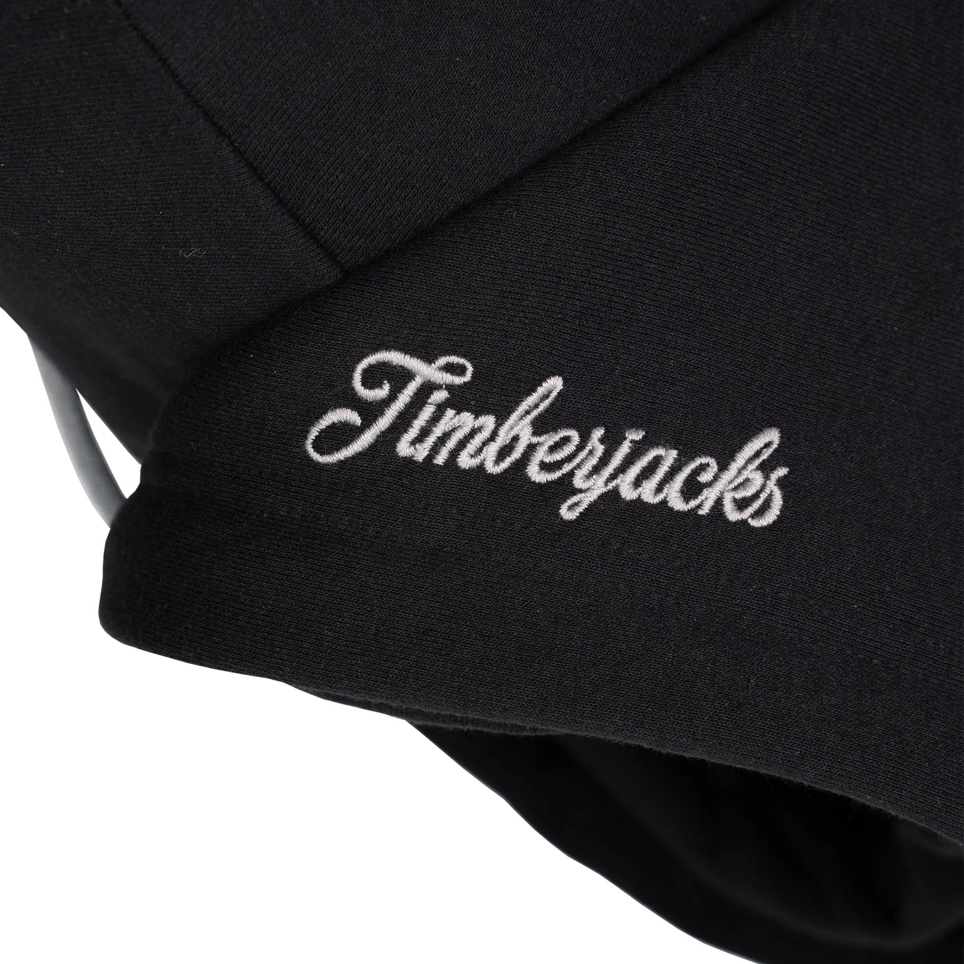 Zip Hoodie Basic Nero - timberjacks.store