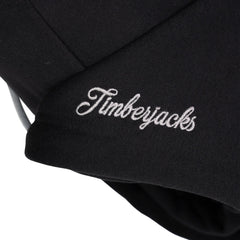 Zip Hoodie Basic Nero - timberjacks.store