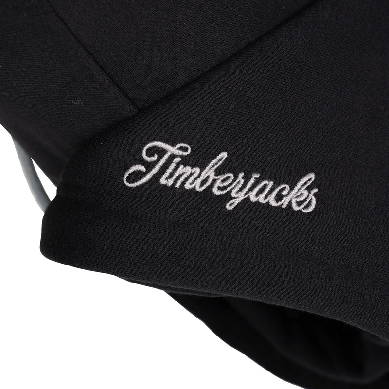 Zip Hoodie Basic Nero - timberjacks.store