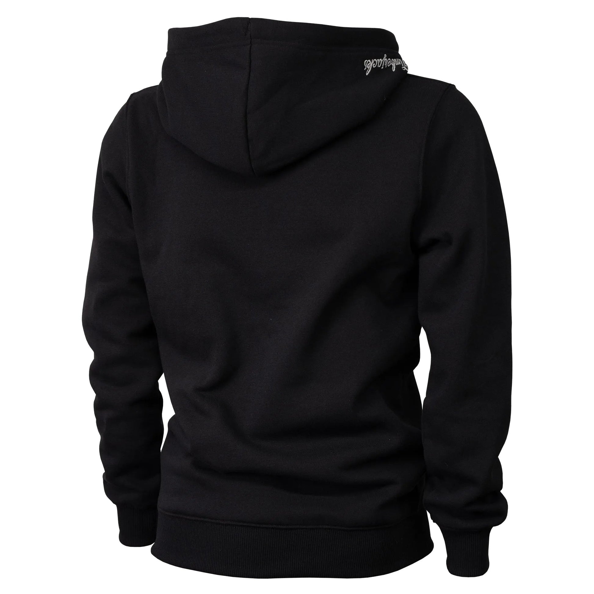 Zip Hoodie Basic Nero - timberjacks.store