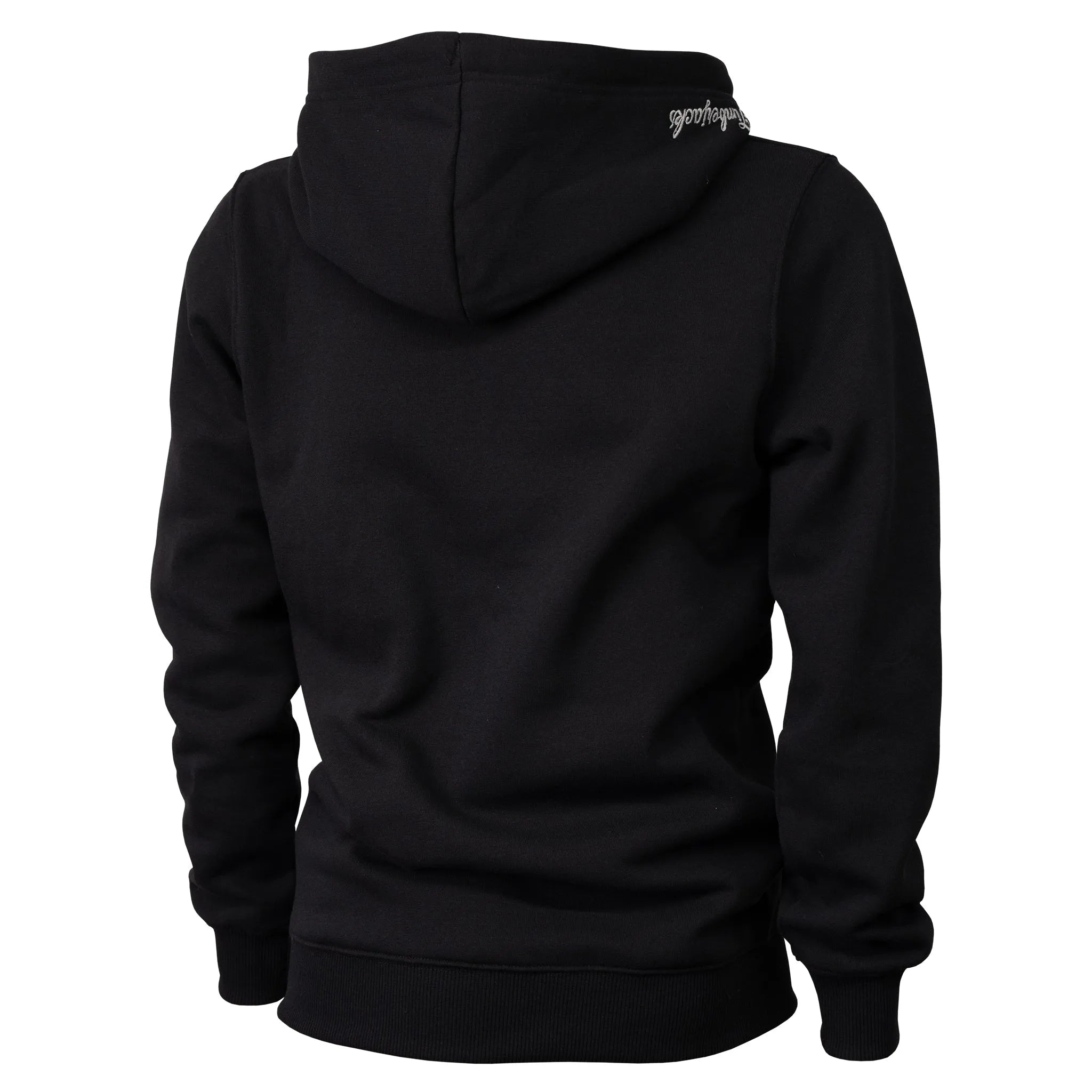 Zip Hoodie Basic Nero - timberjacks.store