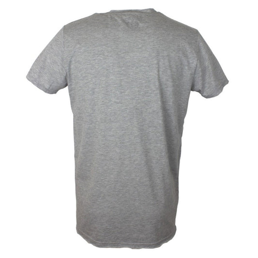 T-Shirt Grizzly Men Grey Check