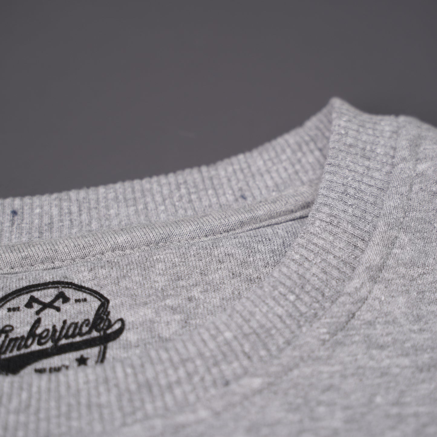 Sweatshirt Patch Ash Grey Recycled Cotton