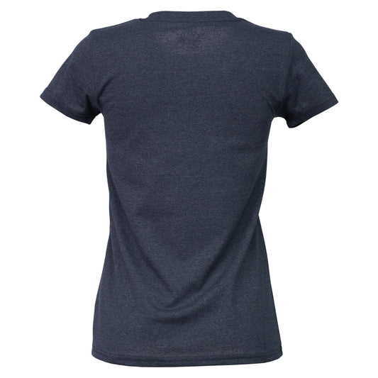 T-Shirt Beef Beer Co Women Indigo Recycled Cotton
